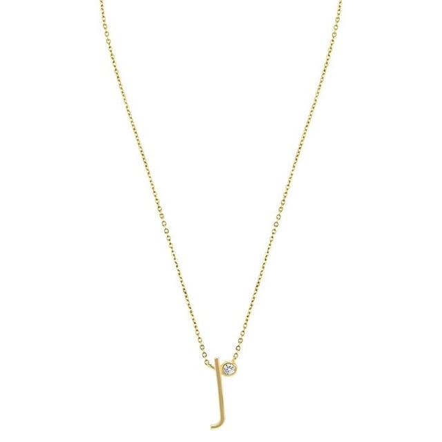 Minimal Initial Necklace 
