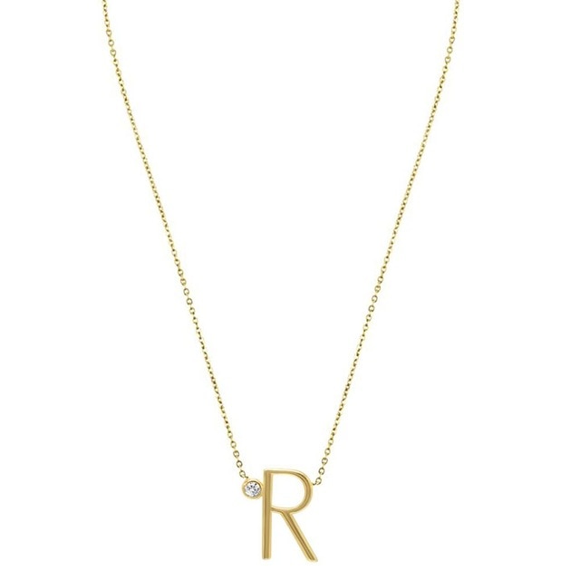 Minimal Initial Necklace 