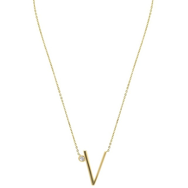Minimal Initial Necklace 