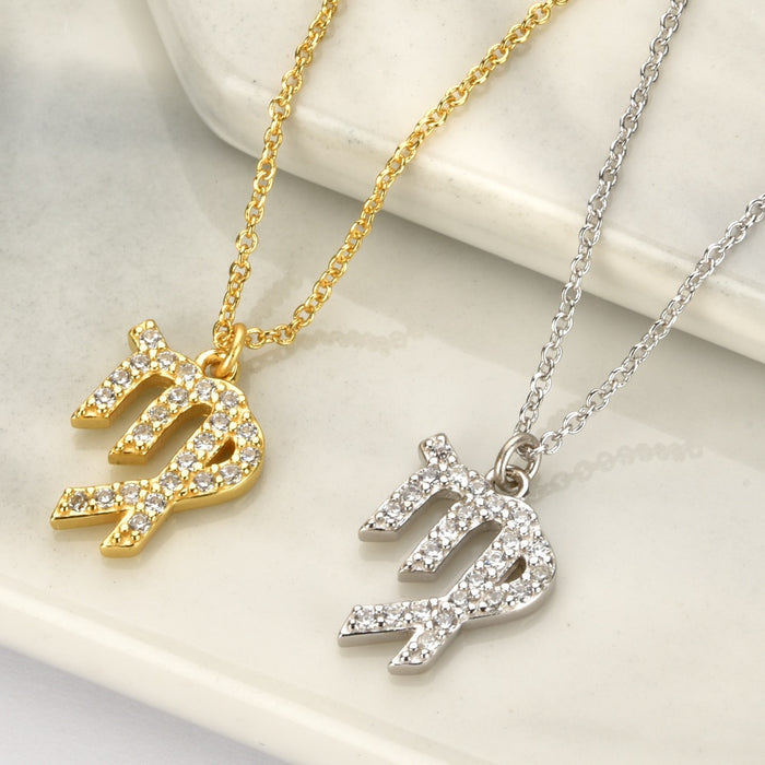 Gold Zodiac Necklace 