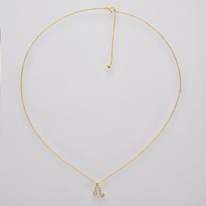 Gold Zodiac Necklace 