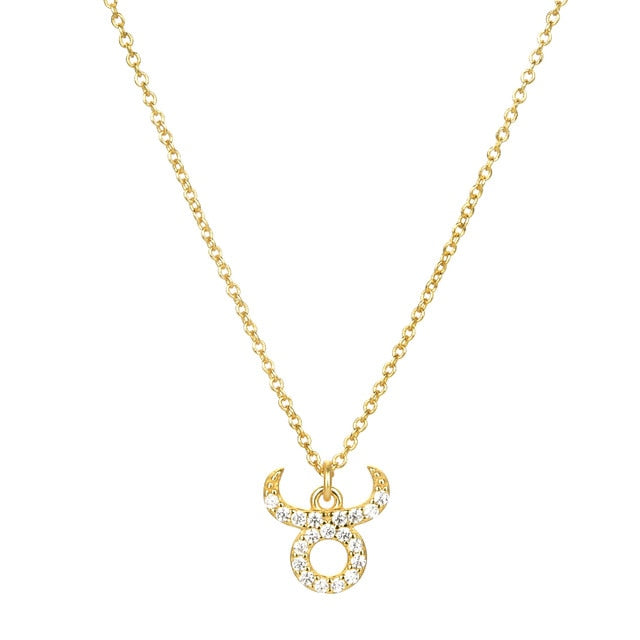 Gold Zodiac Necklace 