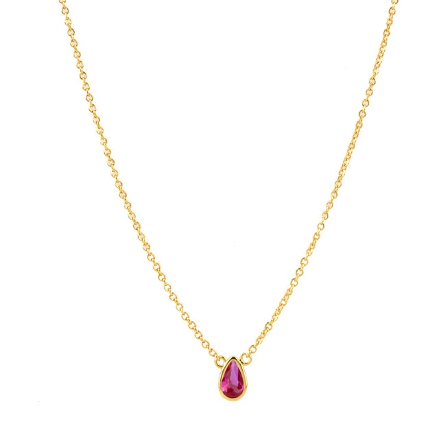 Collana Lacrima Rosa