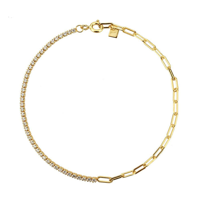 White Luxury Gold Bracelet 