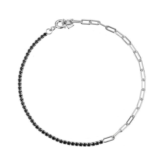 Black Luxury Silver Bracelet 