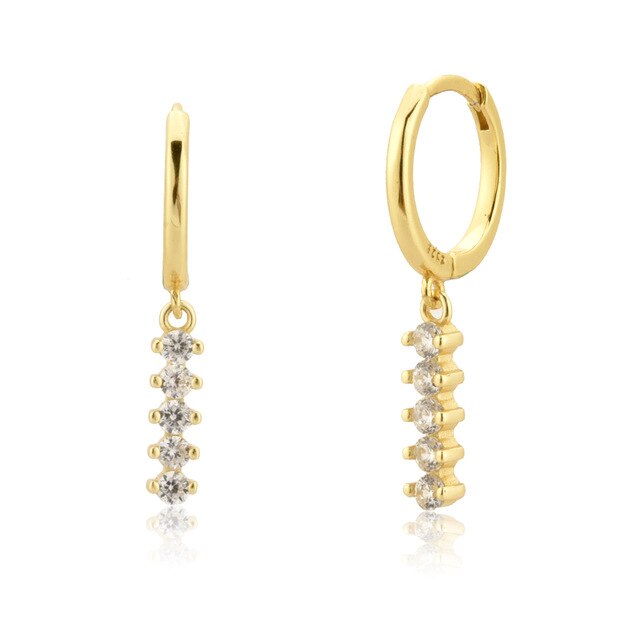 Orecchini Litza White Oro