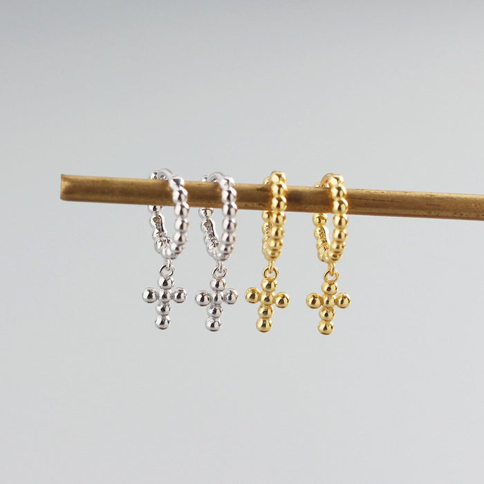 Hoops Crosses Gold Balls 