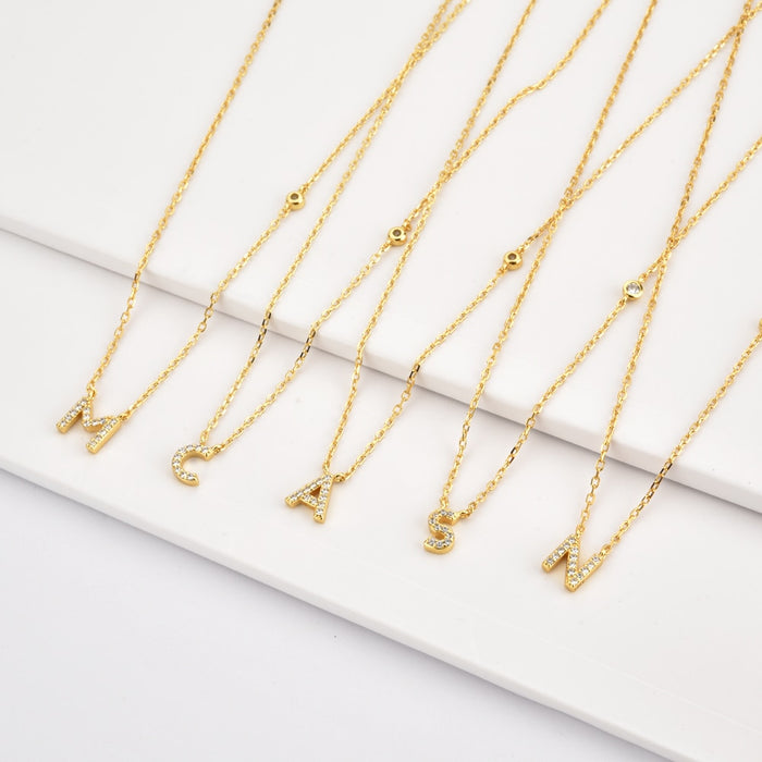 Collana Shiny Iniziale Oro