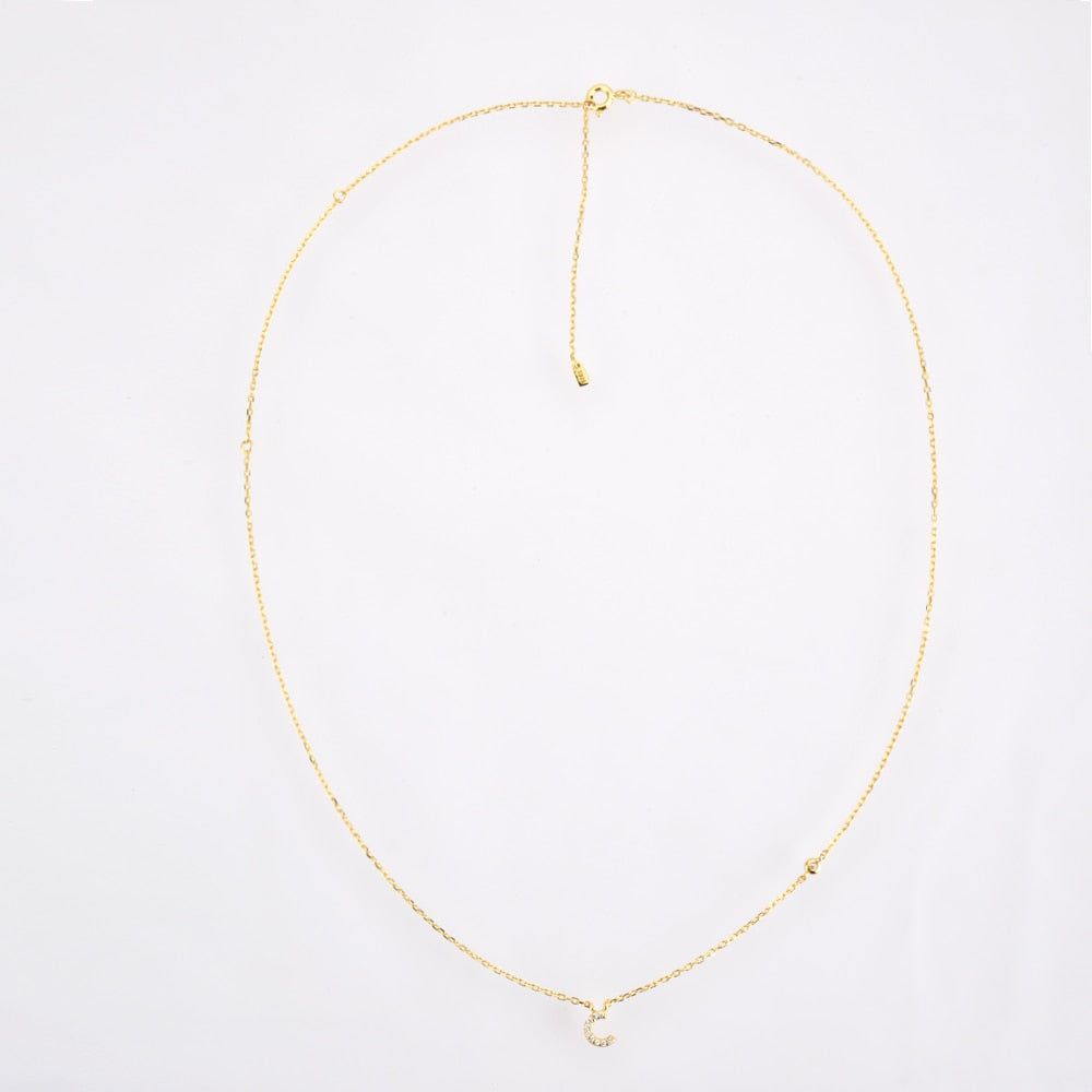 Collar Shiny Inicial Oro