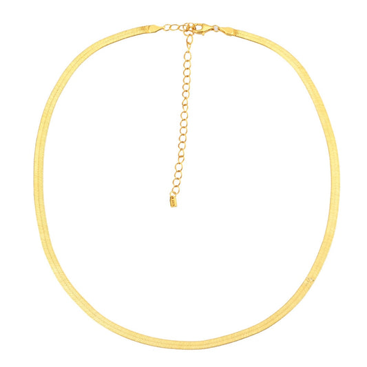 Collar Cadena de Serpiente Oro