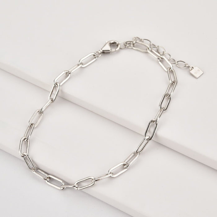 Bracciale maglie Argento