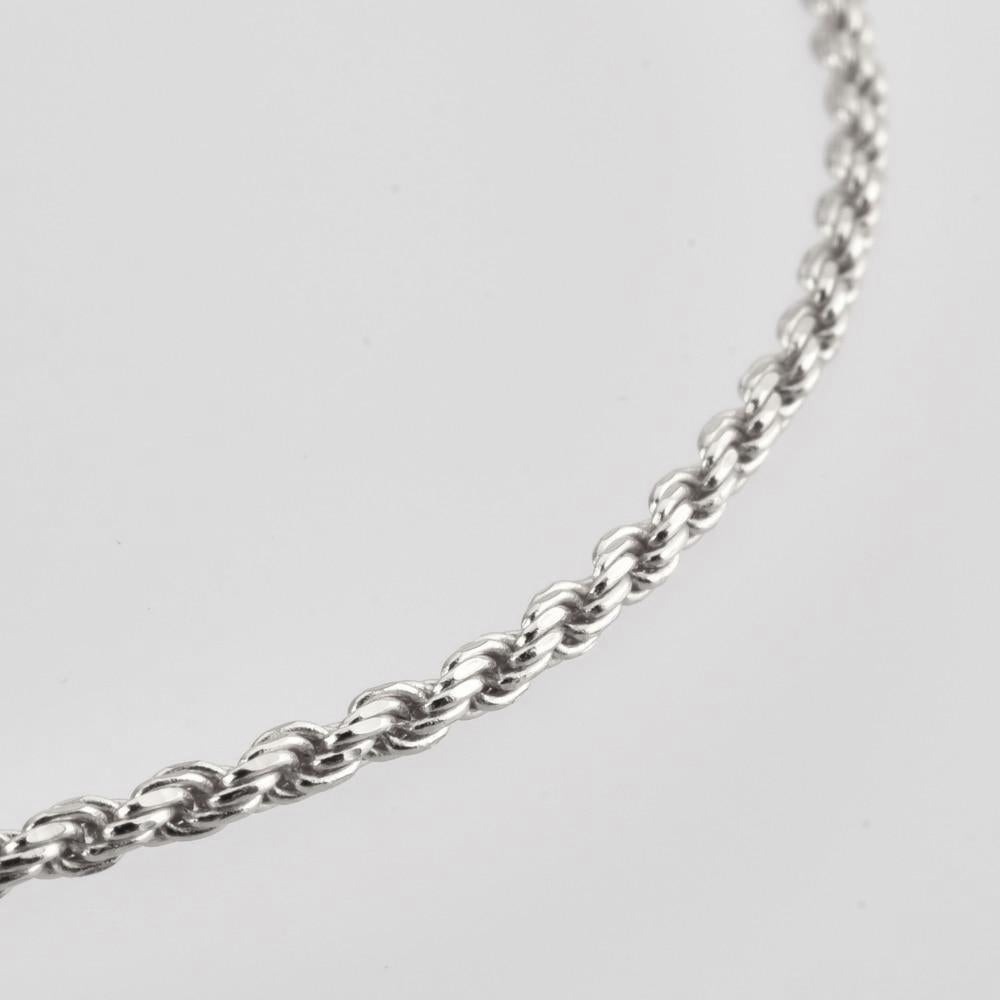 Silver Cord Bracelet 