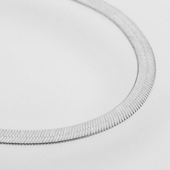 Bracciale Catena Serpente Argento