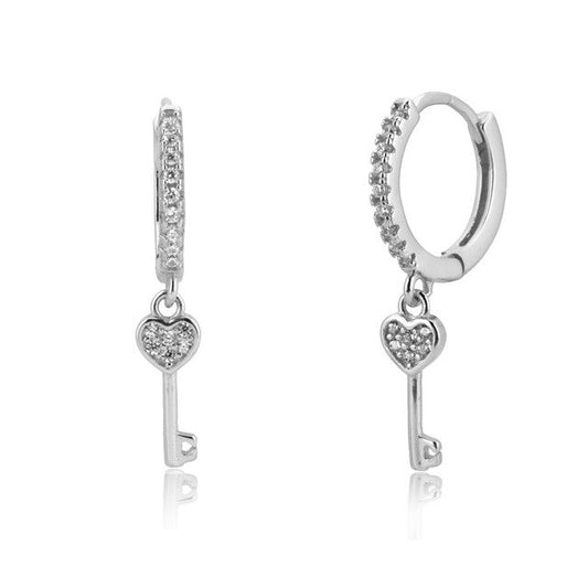 Anelli Key of Love Argento