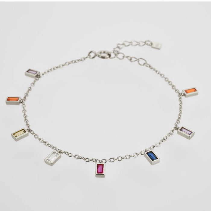 Phoebe Colors Bracelet Silver 