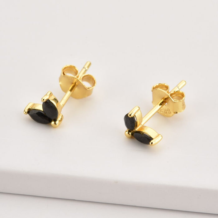 Orecchini Blossom Black Oro