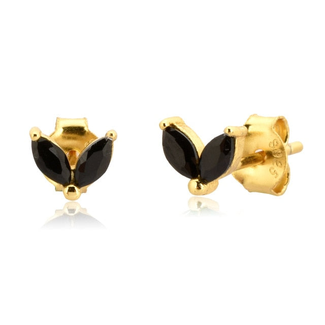 Orecchini Blossom Black Oro