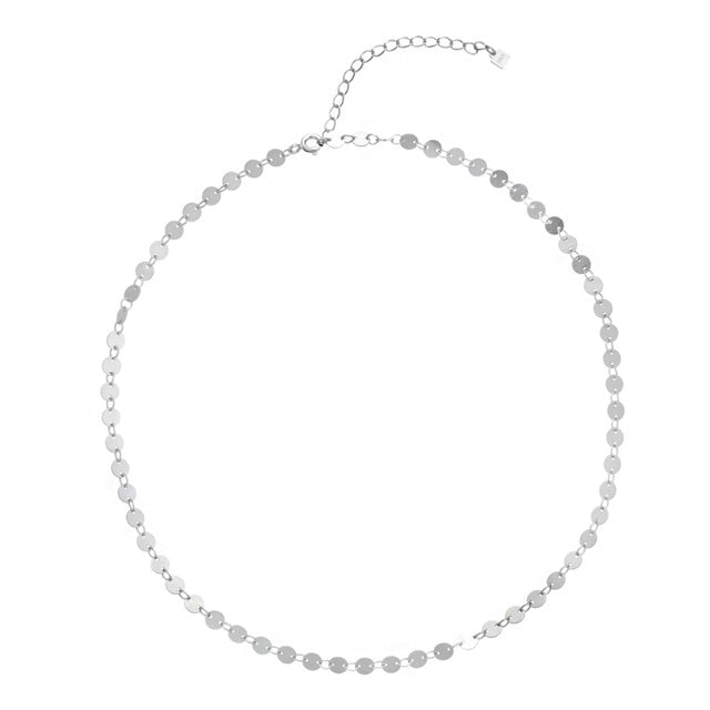 Girocollo Monete Argento