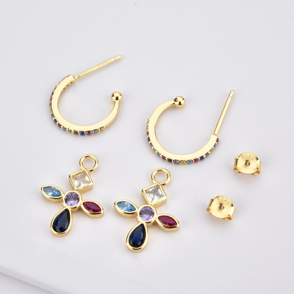 Aros Drop Briseida Plata
