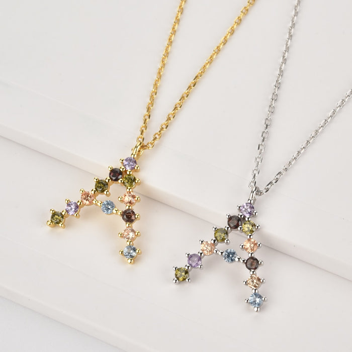 Collana Candy Iniziale Argento