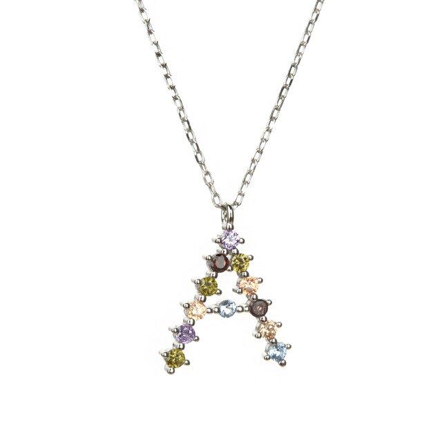 Collana Candy Iniziale Argento