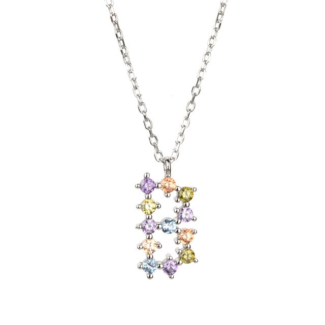 Collana Candy Iniziale Argento
