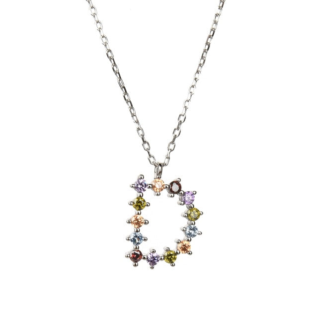 Collana Candy Iniziale Argento