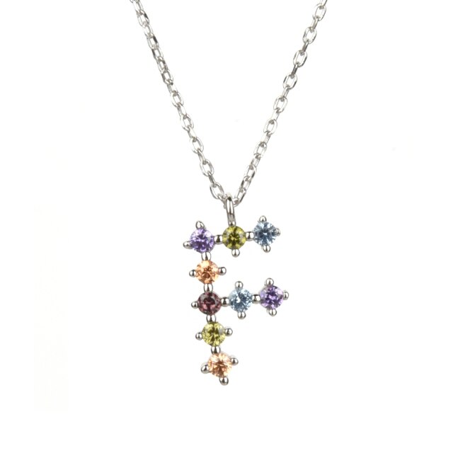 Collana Candy Iniziale Argento