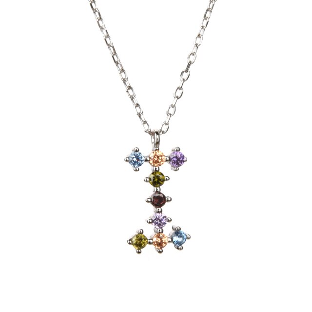 Collana Candy Iniziale Argento