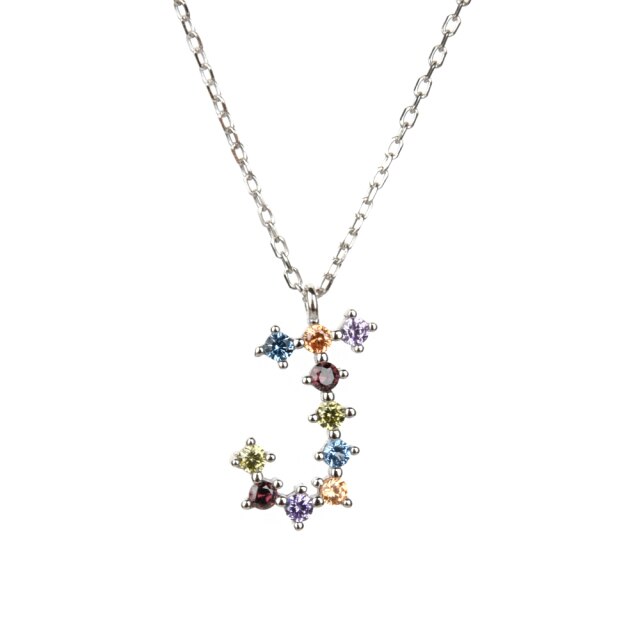 Collana Candy Iniziale Argento