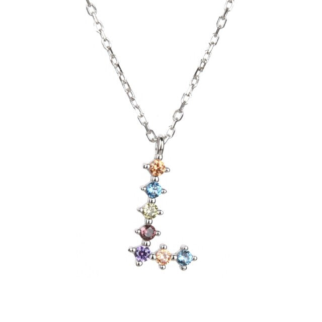 Collana Candy Iniziale Argento