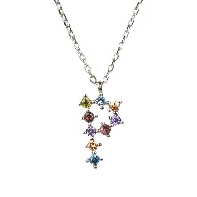 Collana Candy Iniziale Argento