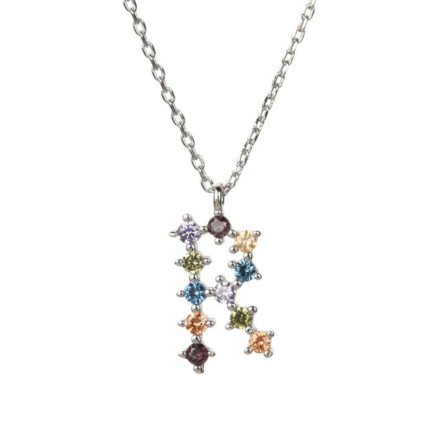 Collana Candy Iniziale Argento
