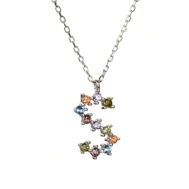 Collana Candy Iniziale Argento