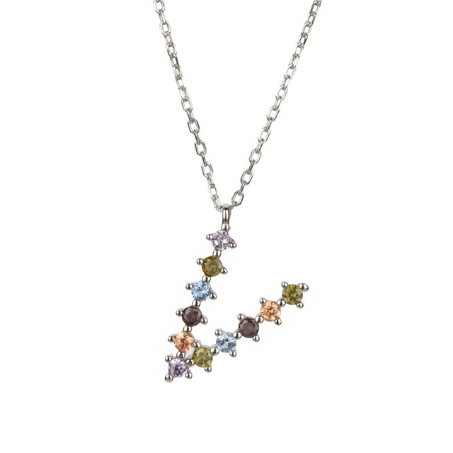 Collana Candy Iniziale Argento
