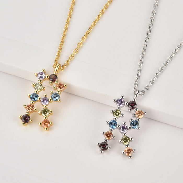 Collana Candy Iniziale Argento