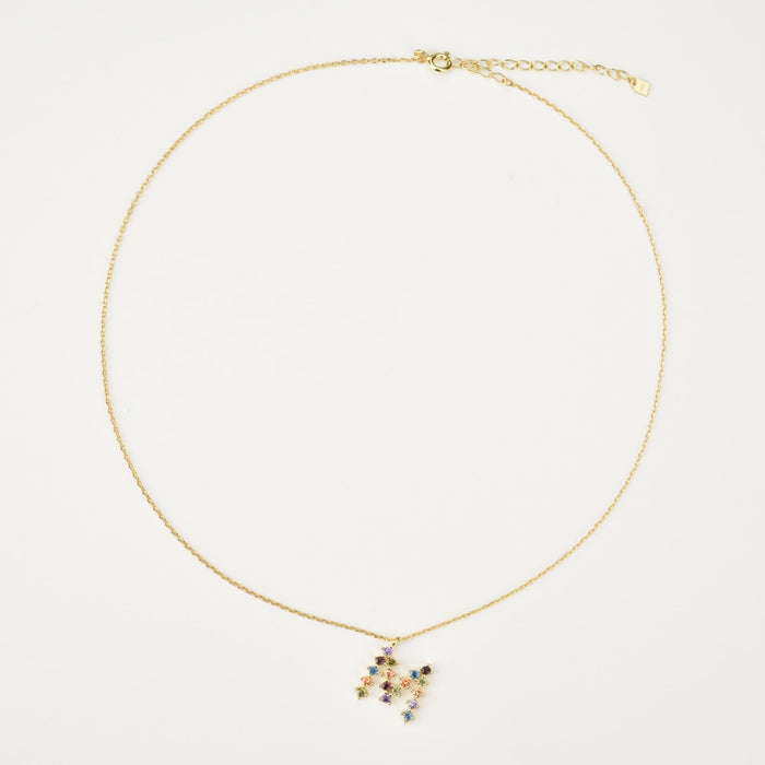 Gold Initial Candy Necklace 