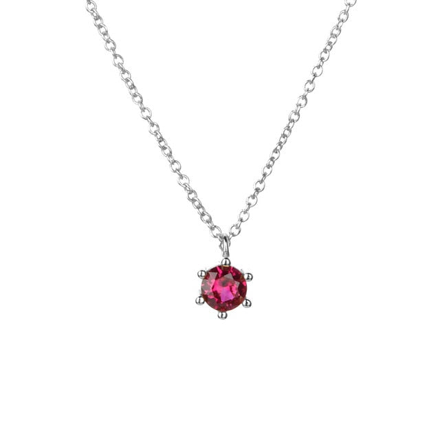 Collana Pink Cira Argento