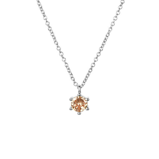 Collana Champagne Cira Argento