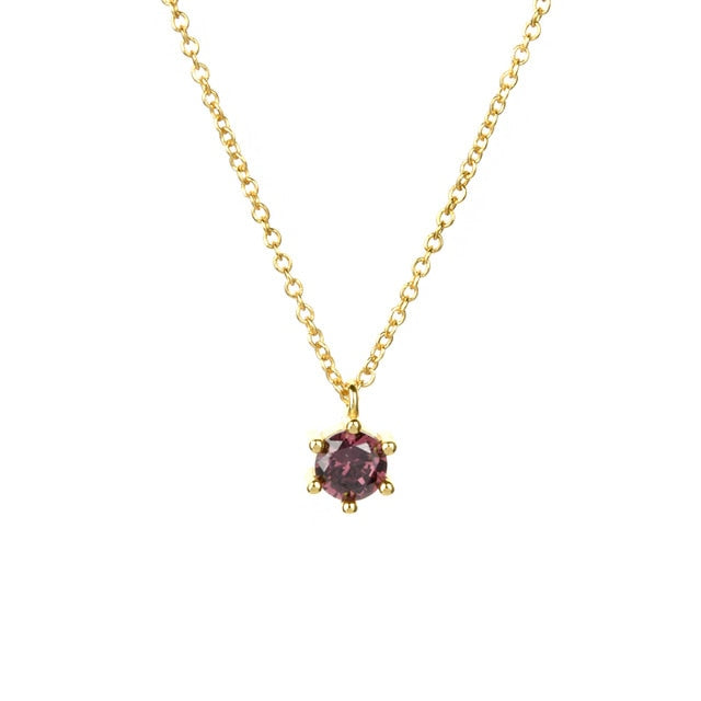 Collana Rodolite Cira Oro