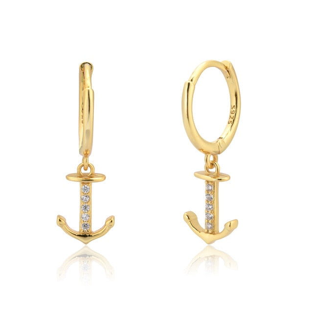 Orecchini Anchor Oro