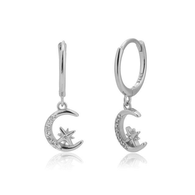 Orecchini Night Sky Argento