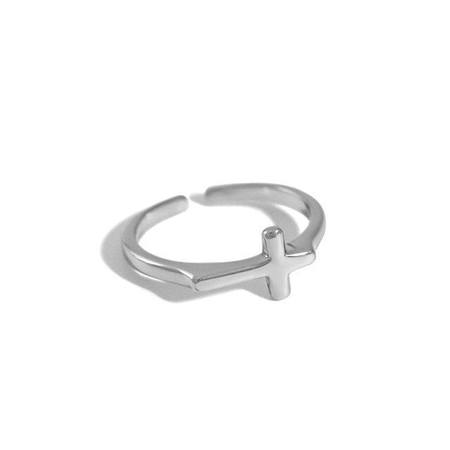 Anello Croce Argento