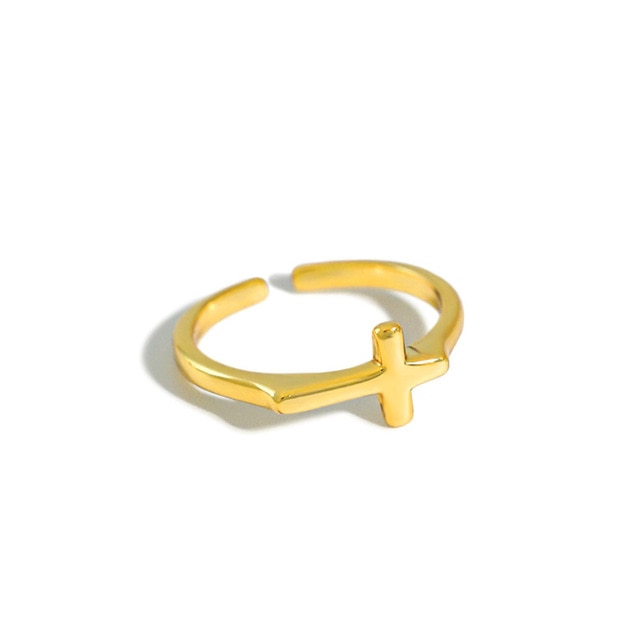 Anello Croce Oro