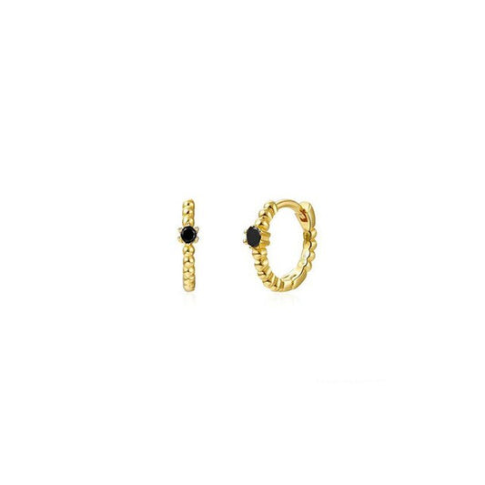 Orecchini Lis Black Oro