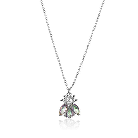 Collarino Beetle Argento