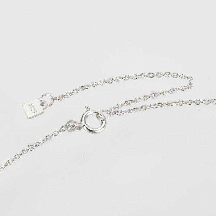 Silver White Beetle Choker 
