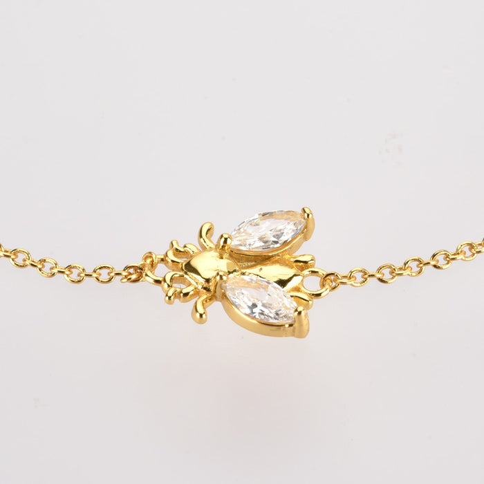 Bracciale White Beetle Oro