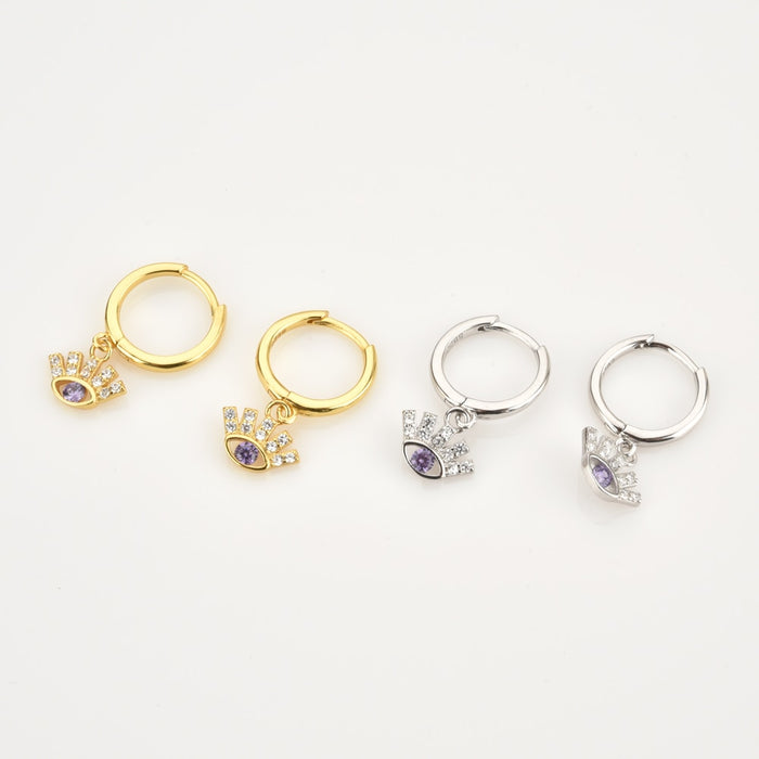 Orecchini Lila Eyes Argento