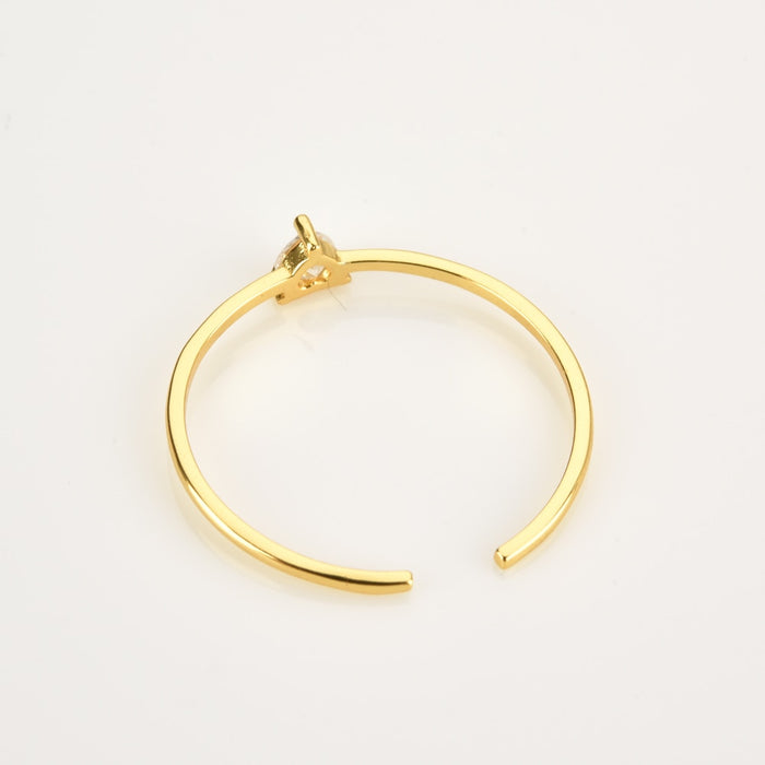 Anello Heart Blu